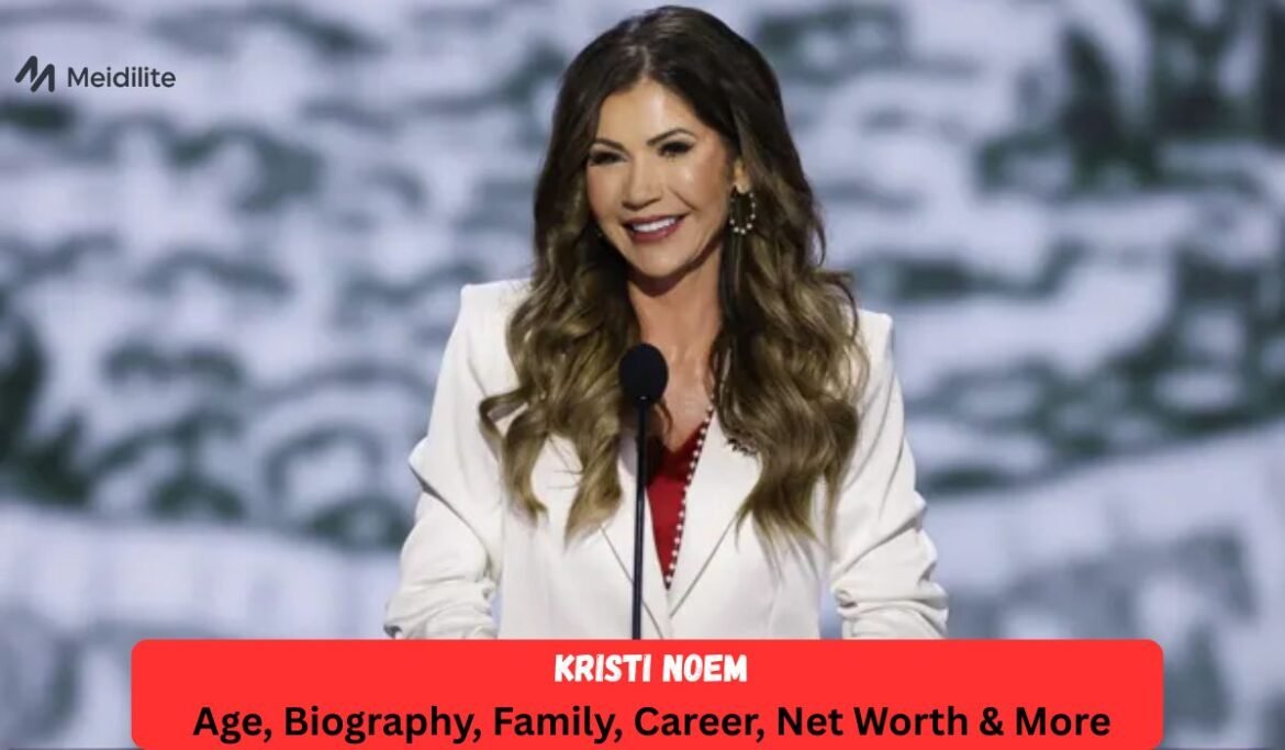 Kristi Noem: Age, Biography, Family, Career, Net Worth & More